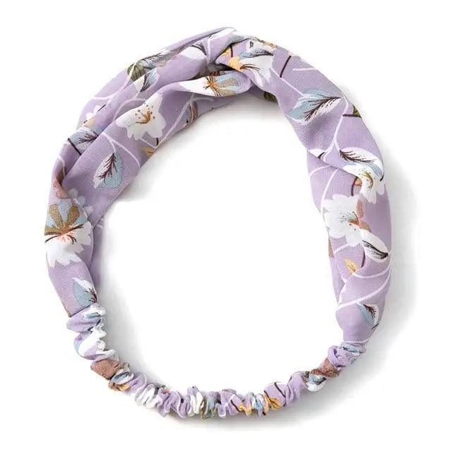 New Versatile Design Fashion Women's Summer Style Headbands For Girl Cross Turban Bandanas Hairbands Hair Accessories Stevvex