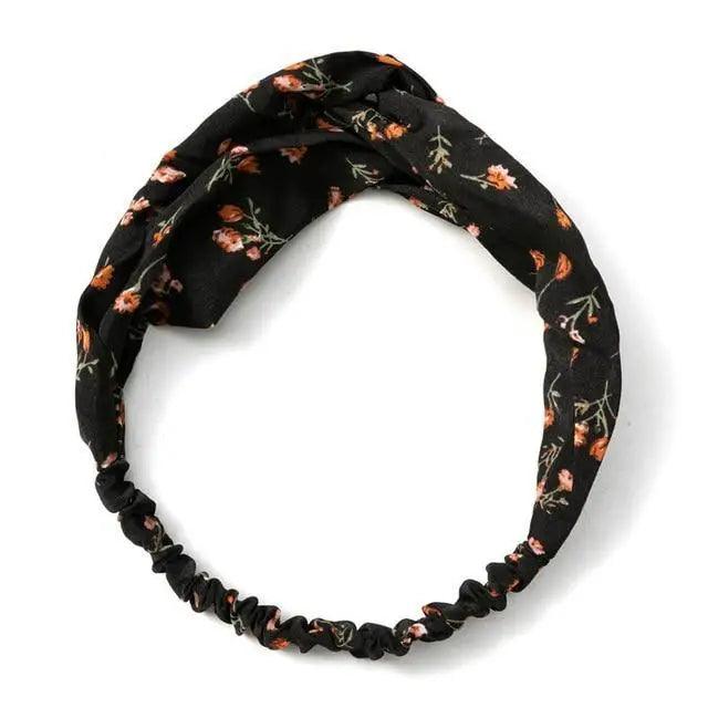 New Versatile Design Fashion Women's Summer Style Headbands For Girl Cross Turban Bandanas Hairbands Hair Accessories Stevvex