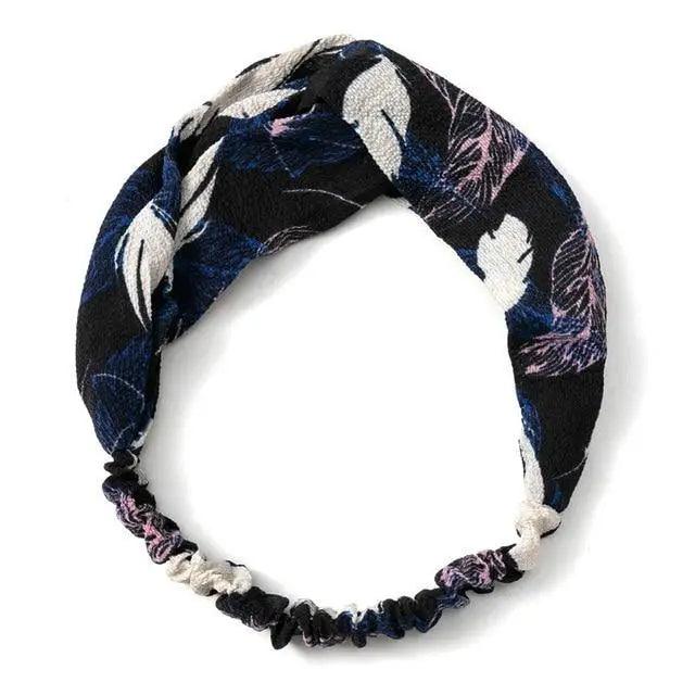 New Versatile Design Fashion Women's Summer Style Headbands For Girl Cross Turban Bandanas Hairbands Hair Accessories Stevvex