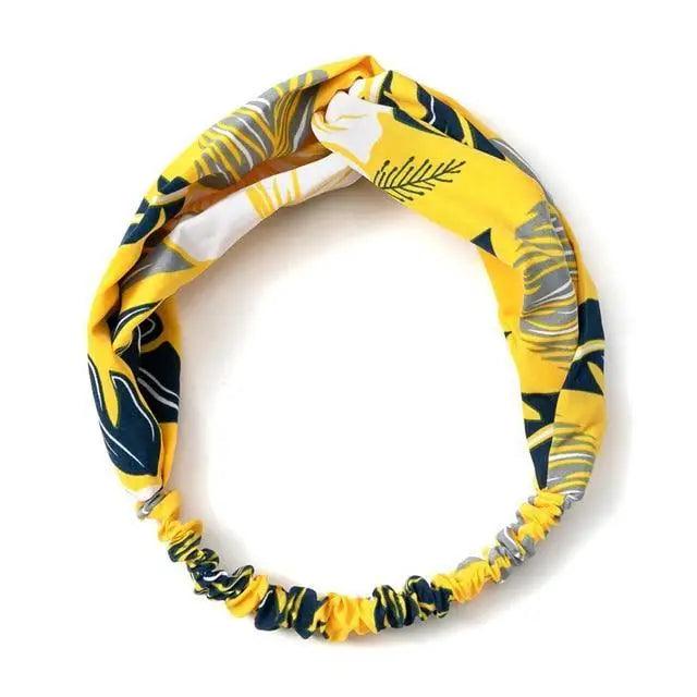 New Versatile Design Fashion Women's Summer Style Headbands For Girl Cross Turban Bandanas Hairbands Hair Accessories Stevvex