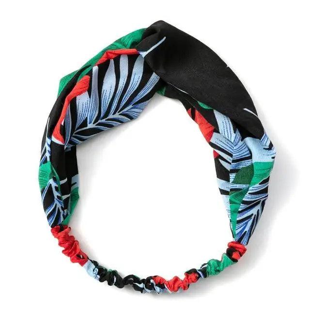 New Versatile Design Fashion Women's Summer Style Headbands For Girl Cross Turban Bandanas Hairbands Hair Accessories Stevvex