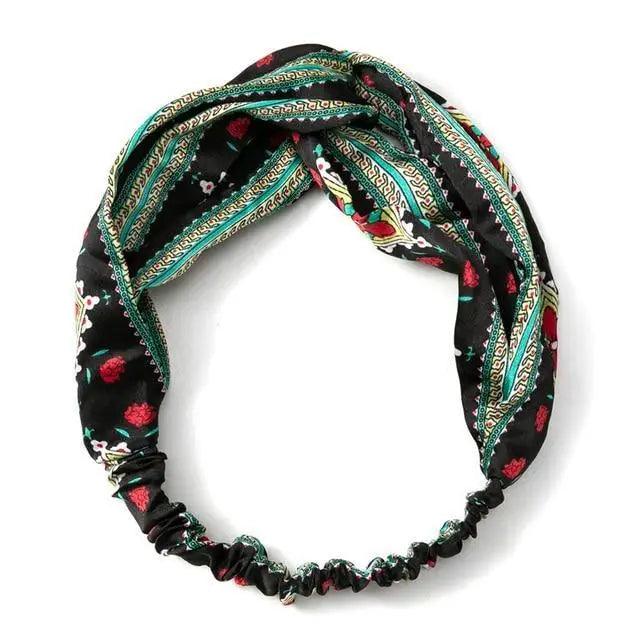 New Versatile Design Fashion Women's Summer Style Headbands For Girl Cross Turban Bandanas Hairbands Hair Accessories Stevvex