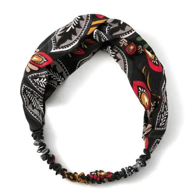 New Versatile Design Fashion Women's Summer Style Headbands For Girl Cross Turban Bandanas Hairbands Hair Accessories Stevvex