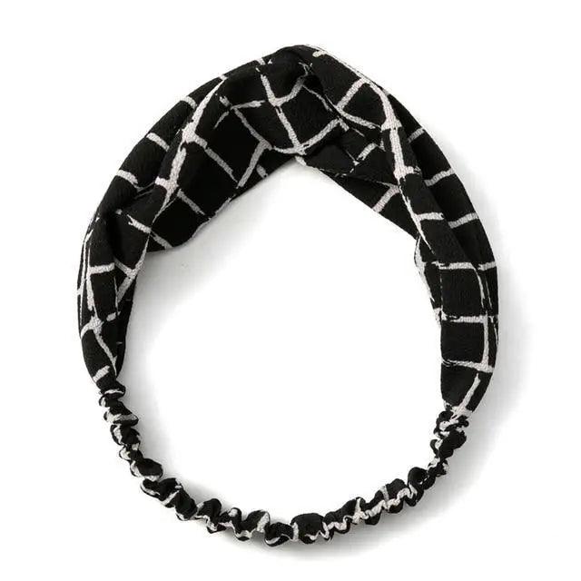 New Versatile Design Fashion Women's Summer Style Headbands For Girl Cross Turban Bandanas Hairbands Hair Accessories Stevvex