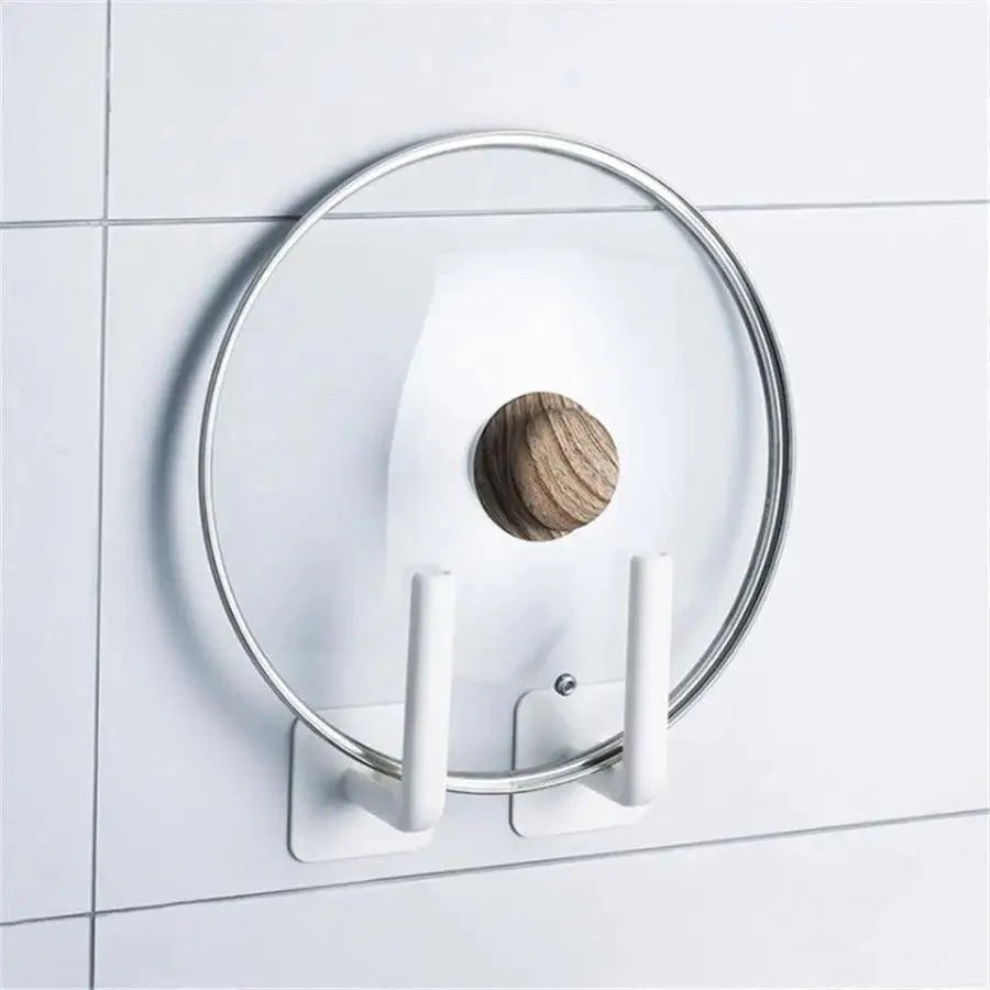 New Vigorous 1Pc Kitchen Self-adhesive Accessories Under Cabinet Paper Roll Rack Towel Holder Tissue Hanger Storage Rack for Bathroom Toilet Stevvex