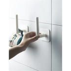 New Vigorous 1Pc Kitchen Self-adhesive Accessories Under Cabinet Paper Roll Rack Towel Holder Tissue Hanger Storage Rack for Bathroom Toilet Stevvex