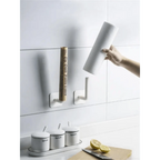 New Vigorous 1Pc Kitchen Self-adhesive Accessories Under Cabinet Paper Roll Rack Towel Holder Tissue Hanger Storage Rack for Bathroom Toilet Stevvex