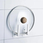 New Vigorous 1Pc Kitchen Self-adhesive Accessories Under Cabinet Paper Roll Rack Towel Holder Tissue Hanger Storage Rack for Bathroom Toilet Stevvex