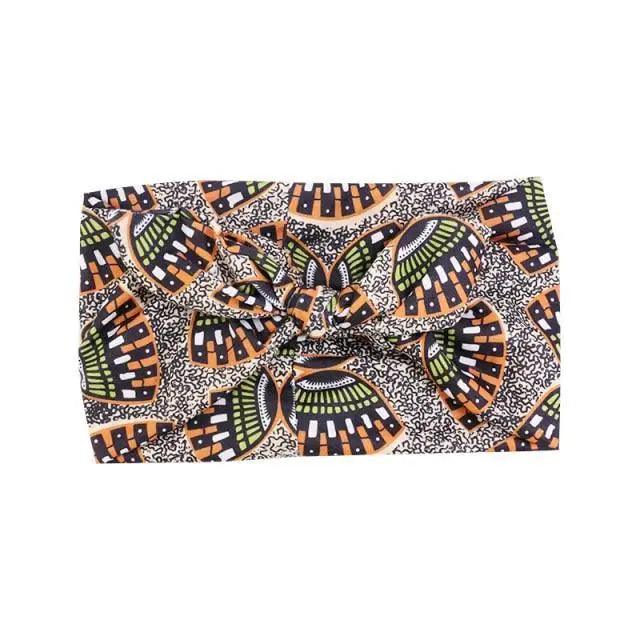 New Vintage African Print Stretch Bandana Head Wrap Long Scarf satin Floral Women Party Turban Headwear Cap Hair Accessories Stevvex