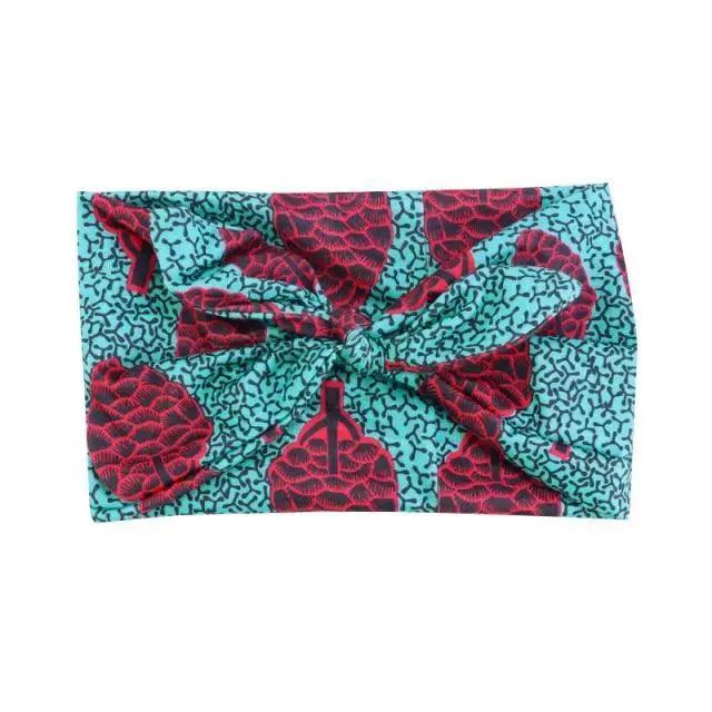 New Vintage African Print Stretch Bandana Head Wrap Long Scarf satin Floral Women Party Turban Headwear Cap Hair Accessories Stevvex