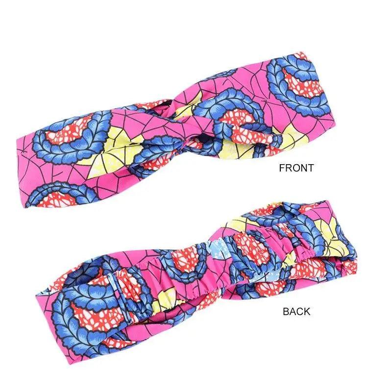 New Vintage African Print Stretch Bandana Head Wrap Long Scarf satin Floral Women Party Turban Headwear Cap Hair Accessories Stevvex