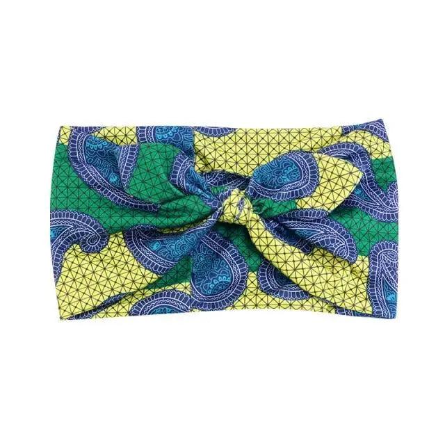 New Vintage African Print Stretch Bandana Head Wrap Long Scarf satin Floral Women Party Turban Headwear Cap Hair Accessories Stevvex