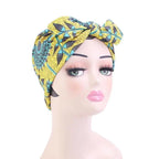 New Vintage African Print Stretch Bandana Head Wrap Long Scarf satin Floral Women Party Turban Headwear Cap Hair Accessories Stevvex