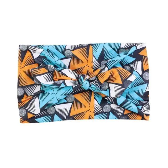 New Vintage African Print Stretch Bandana Head Wrap Long Scarf satin Floral Women Party Turban Headwear Cap Hair Accessories Stevvex