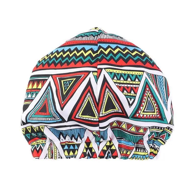 New Vintage African Print Stretch Bandana Head Wrap Long Scarf satin Floral Women Party Turban Headwear Cap Hair Accessories Stevvex