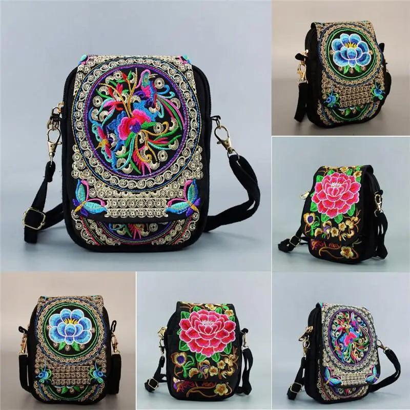 New Vintage Handmade Women Mini Crossbody Bag Pouch, Small Handbag Coin Purse, Style For Ladies Stevvex