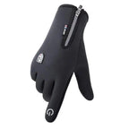 New Warm Winter Fishing Gloves For Winter Waterproof Windproof Breathable Full Finger Non Slip Outdoor Fishing  Gloves Winter Touch Screen Running Gloves Thin Thermal Gloves Cycling Gloves Stevvex