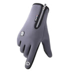 New Warm Winter Fishing Gloves For Winter Waterproof Windproof Breathable Full Finger Non Slip Outdoor Fishing  Gloves Winter Touch Screen Running Gloves Thin Thermal Gloves Cycling Gloves Stevvex
