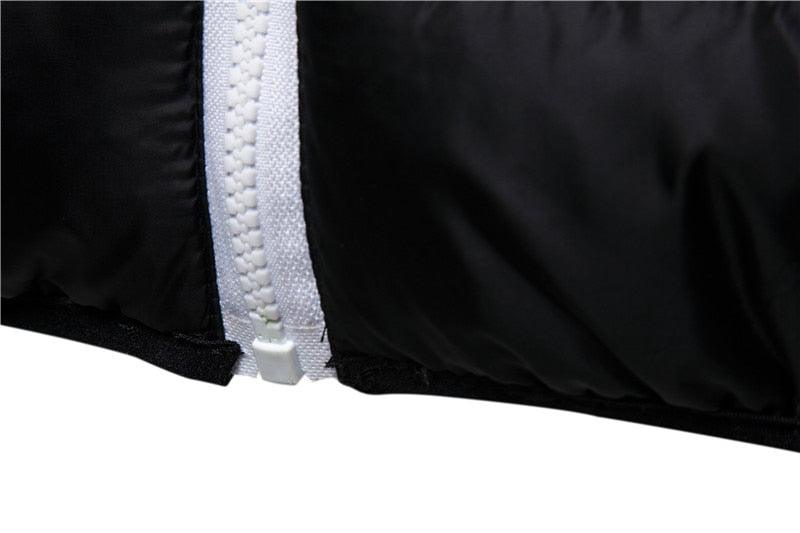 New Waterproof Winter Jacket Men Hooded Warm Autumn Jacket Windproof Hooded  Men Blue Comfortable Men's Jackets Lightweight Hiking Jackets For Ski Winter Coat Stevvex