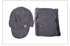 New Winter Hat Skellies Beanies Hats Winter Beanies For Men Women Wool Scarf Caps Balaclava Mask Gorgas Bonnet Knitted Hat Scarf Hat Set Outdoor Sport Warm Beanies Hat For Men Knitted Hats Bandana Hiking Camping Kid Neck Warmer Cap