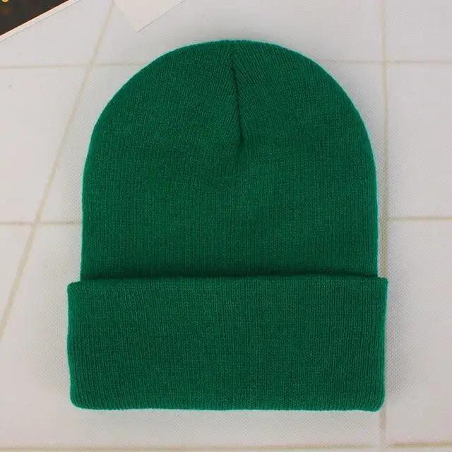 New Winter Hats for Women Men Beanies Knitted Solid Cool Hat Girls Autumn Female Beanie Warm Bonnet Casual Cap For Winter  Knitted Autumn Winter Cap Warm Elastic Winter Women and Men Hat Stevvex