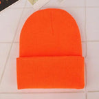 New Winter Hats for Women Men Beanies Knitted Solid Cool Hat Girls Autumn Female Beanie Warm Bonnet Casual Cap For Winter  Knitted Autumn Winter Cap Warm Elastic Winter Women and Men Hat Stevvex