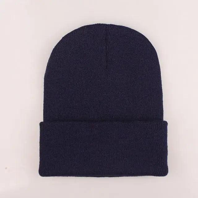 New Winter Hats for Women Men Beanies Knitted Solid Cool Hat Girls Autumn Female Beanie Warm Bonnet Casual Cap For Winter  Knitted Autumn Winter Cap Warm Elastic Winter Women and Men Hat Stevvex