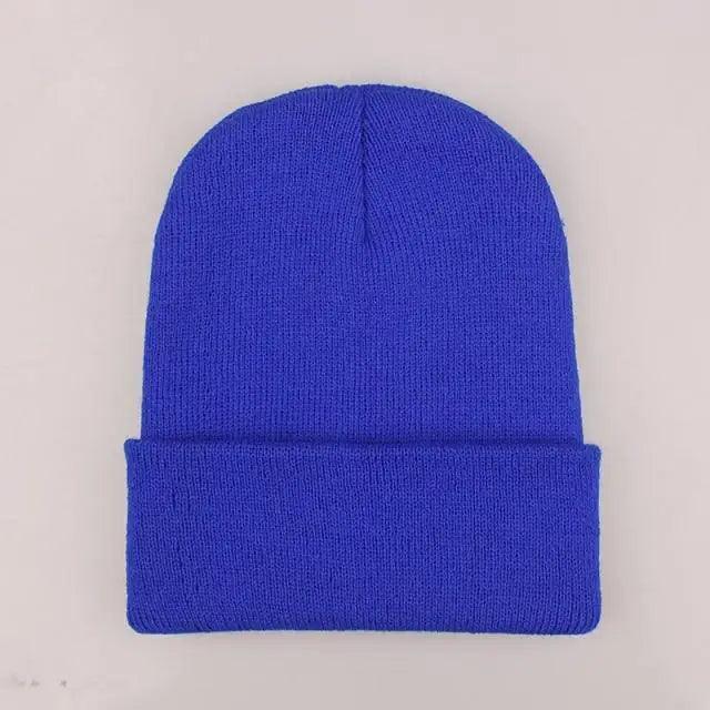 New Winter Hats for Women Men Beanies Knitted Solid Cool Hat Girls Autumn Female Beanie Warm Bonnet Casual Cap For Winter  Knitted Autumn Winter Cap Warm Elastic Winter Women and Men Hat Stevvex