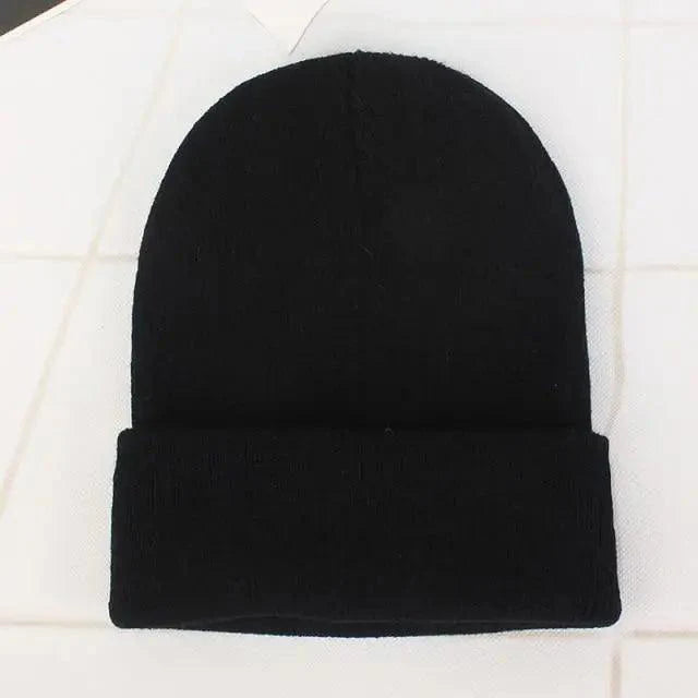 New Winter Hats for Women Men Beanies Knitted Solid Cool Hat Girls Autumn Female Beanie Warm Bonnet Casual Cap For Winter  Knitted Autumn Winter Cap Warm Elastic Winter Women and Men Hat Stevvex