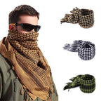 New Winter Women Men Windproof Warmer Military Scarf Muslim Hijab Unisex Scarves Tassel Desert Arab Keffiyeh Shawl  Scarf Military Shemagh Tactical Desert Keffiyeh Head Neck Scarf Arab Wrap with Tassel Stevvex