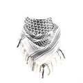 New Winter Women Men Windproof Warmer Military Scarf Muslim Hijab Unisex Scarves Tassel Desert Arab Keffiyeh Shawl  Scarf Military Shemagh Tactical Desert Keffiyeh Head Neck Scarf Arab Wrap with Tassel Stevvex