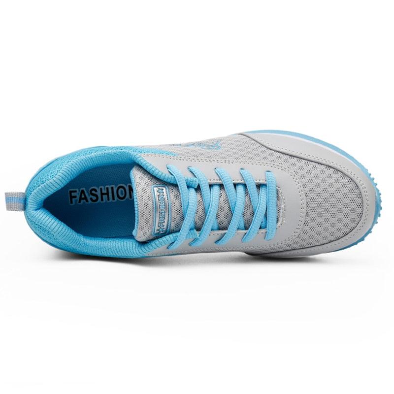 New Womans Purple Casual Sneakers Breathable Women Shoes Mesh Women Chunky Sneakers Walking Running Tennis Gym Shoes For Women Non Slip Sneakers Stevvex