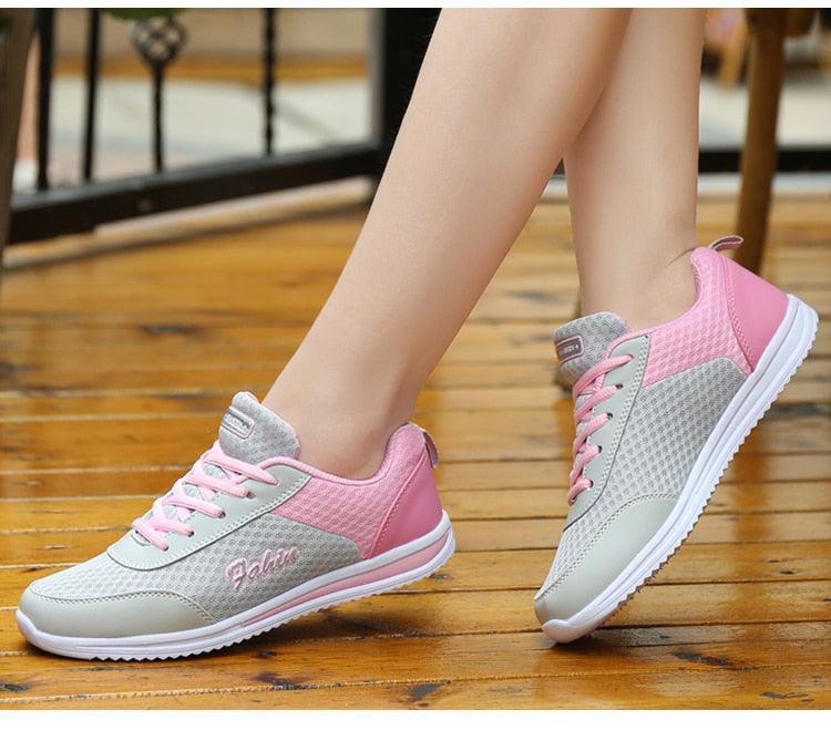 New Womans Purple Casual Sneakers Breathable Women Shoes Mesh Women Chunky Sneakers Walking Running Tennis Gym Shoes For Women Non Slip Sneakers Stevvex