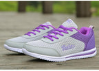 New Womans Purple Casual Sneakers Breathable Women Shoes Mesh Women Chunky Sneakers Walking Running Tennis Gym Shoes For Women Non Slip Sneakers Stevvex