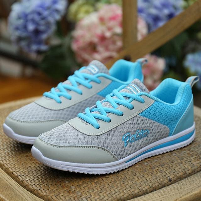 New Womans Purple Casual Sneakers Breathable Women Shoes Mesh Women Chunky Sneakers Walking Running Tennis Gym Shoes For Women Non Slip Sneakers Stevvex
