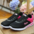 New Womans Purple Casual Sneakers Breathable Women Shoes Mesh Women Chunky Sneakers Walking Running Tennis Gym Shoes For Women Non Slip Sneakers Stevvex