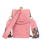 New Women Fashionable Multifunction Shoulder PU Leather Large Capacity Phone Crossbody Purse - Designer Female Purse Stevvex