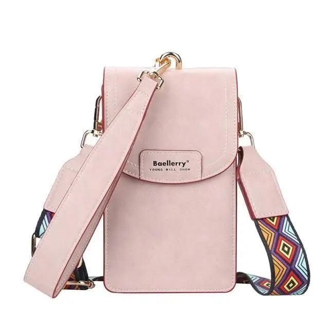 New Women Fashionable Multifunction Shoulder PU Leather Large Capacity Phone Crossbody Purse - Designer Female Purse Stevvex