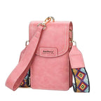 New Women Fashionable Multifunction Shoulder PU Leather Large Capacity Phone Crossbody Purse - Designer Female Purse Stevvex