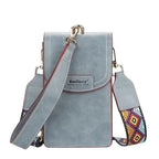 New Women Fashionable Multifunction Shoulder PU Leather Large Capacity Phone Crossbody Purse - Designer Female Purse Stevvex