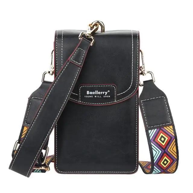 New Women Fashionable Multifunction Shoulder PU Leather Large Capacity Phone Crossbody Purse - Designer Female Purse Stevvex