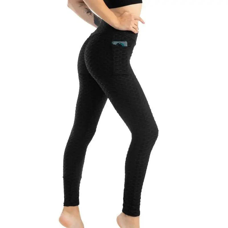 New Women Fitness Pocket Push Up Leggings Workout High Waist Legging For Running Gym Leggings Pants Women Clothing Stevvex
