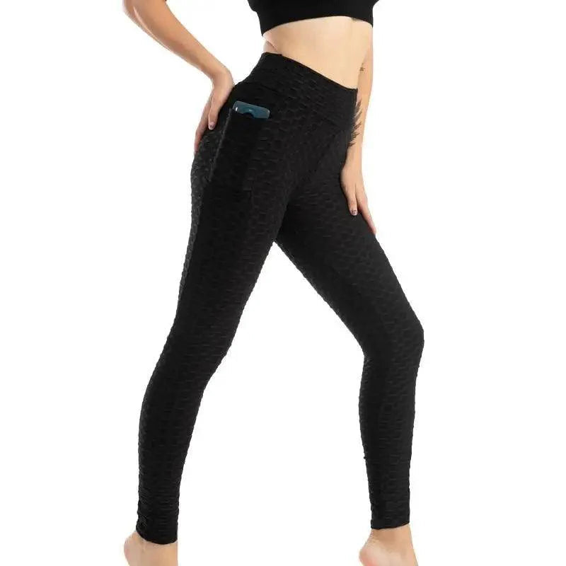 New Women Fitness Pocket Push Up Leggings Workout High Waist Legging For Running Gym Leggings Pants Women Clothing Stevvex