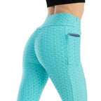 New Women Fitness Pocket Push Up Leggings Workout High Waist Legging For Running Gym Leggings Pants Women Clothing Stevvex