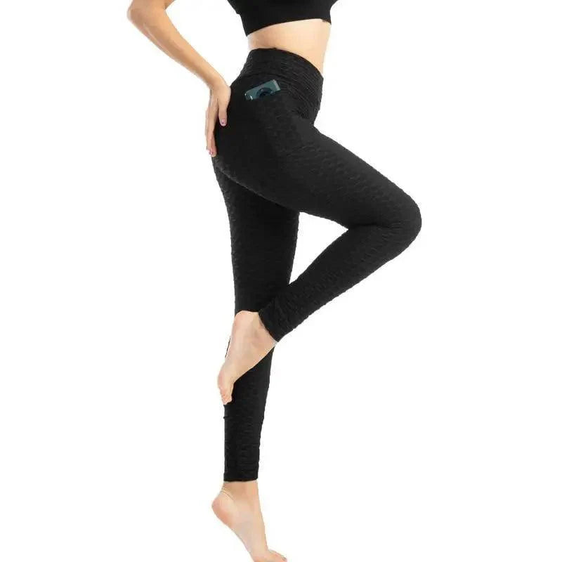 New Women Fitness Pocket Push Up Leggings Workout High Waist Legging For Running Gym Leggings Pants Women Clothing Stevvex