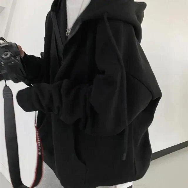 New Women Hoodie Version Loose Thin Long Oversized Sweatshirts Women Pink Women's Sweatshirt With A Hood Hoodies Hooded Jacket Female Long Sleeve Hooded Streetwear Hoodie Stevvex