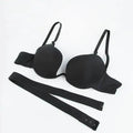 New Women Lingerie U Backless Bras Underwear Deep U Low Cut Push Up Bra Female Breathable Bra Stevvex