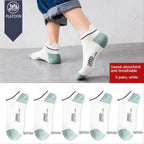 New Women Mesh Short Socks Invisible Ankle Socks Pack Ladies Spring Summer Breathable Thin Boat Socks Set Stevvex