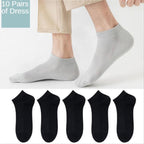 New Women Mesh Short Socks Invisible Ankle Socks Pack Ladies Spring Summer Breathable Thin Boat Socks Set Stevvex