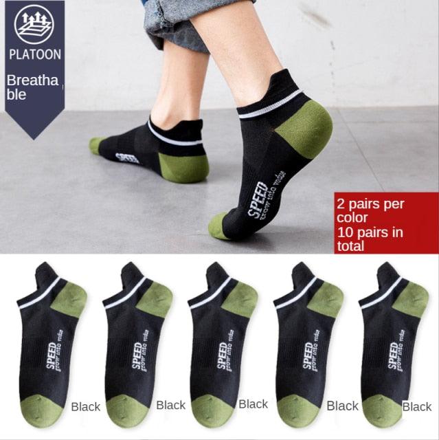 New Women Mesh Short Socks Invisible Ankle Socks Pack Ladies Spring Summer Breathable Thin Boat Socks Set Stevvex